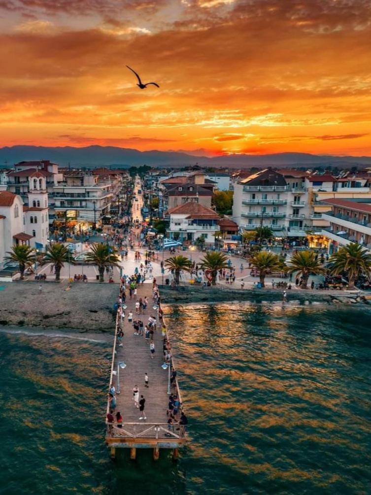 Apartmani Dedalus Paralía Dış mekan fotoğraf